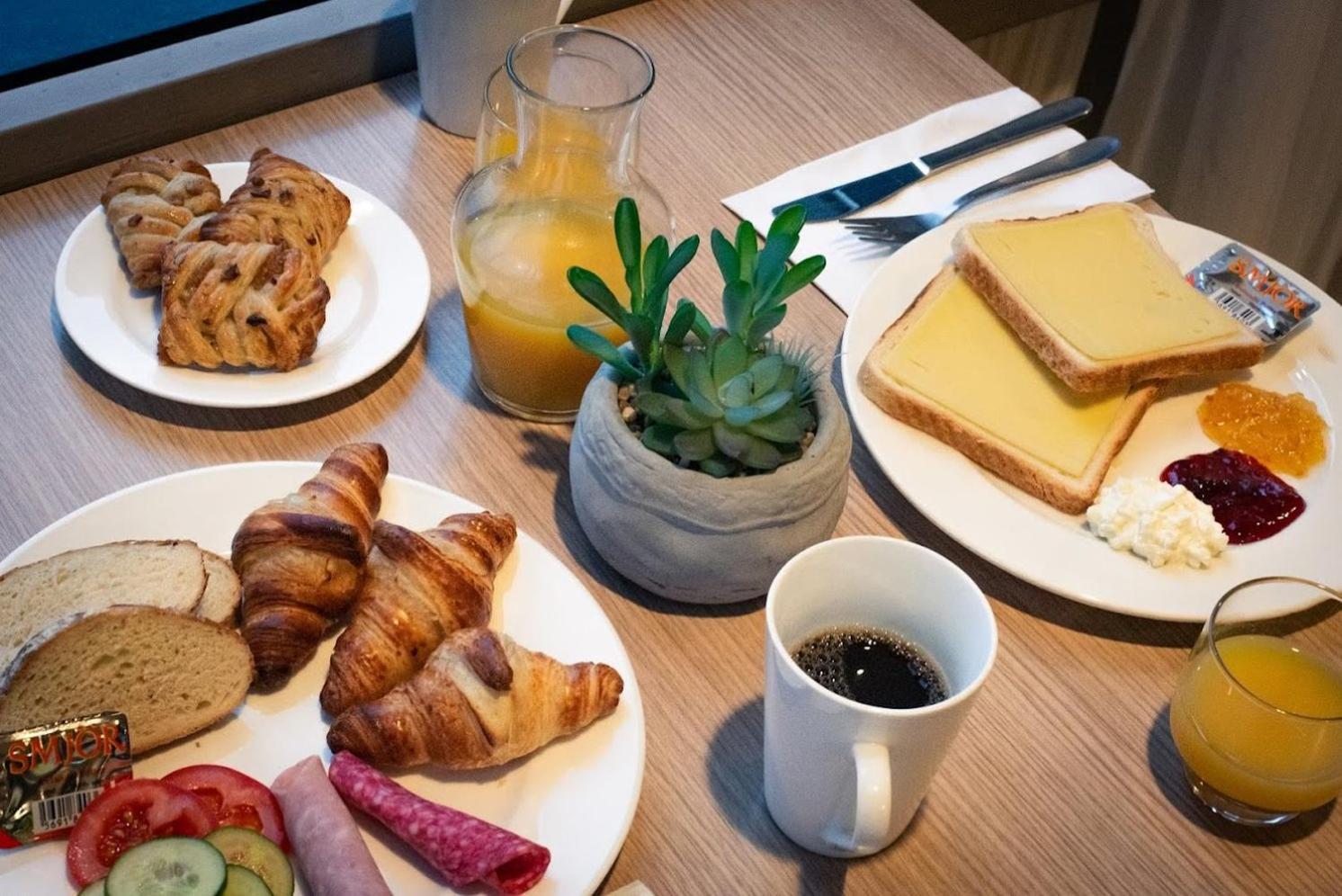 冰川酒店 Nesjum 外观 照片